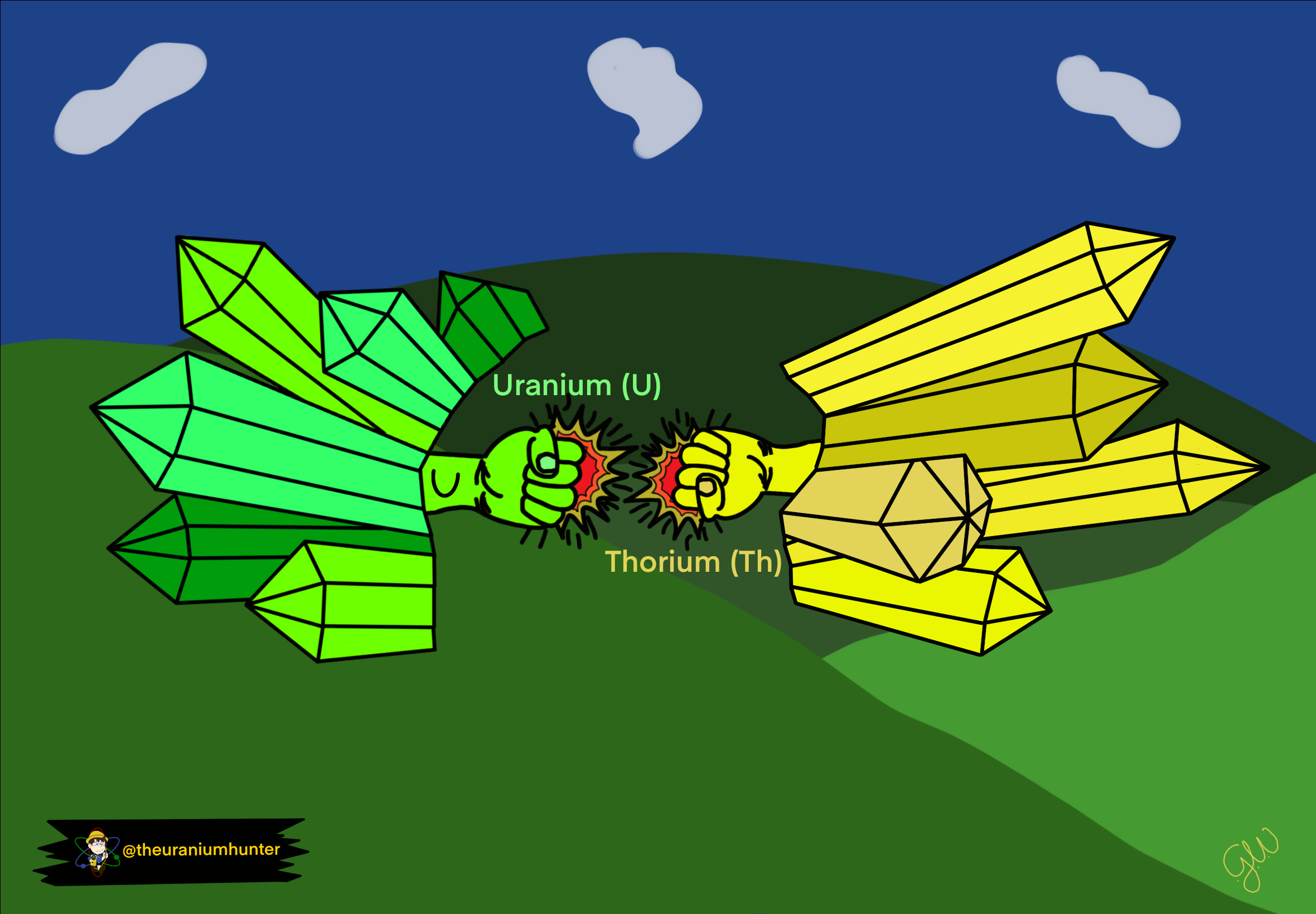 Thorium vs. Uranium in the Cheviot Hills: A Radioactive Mineral Hunter’s Guide
