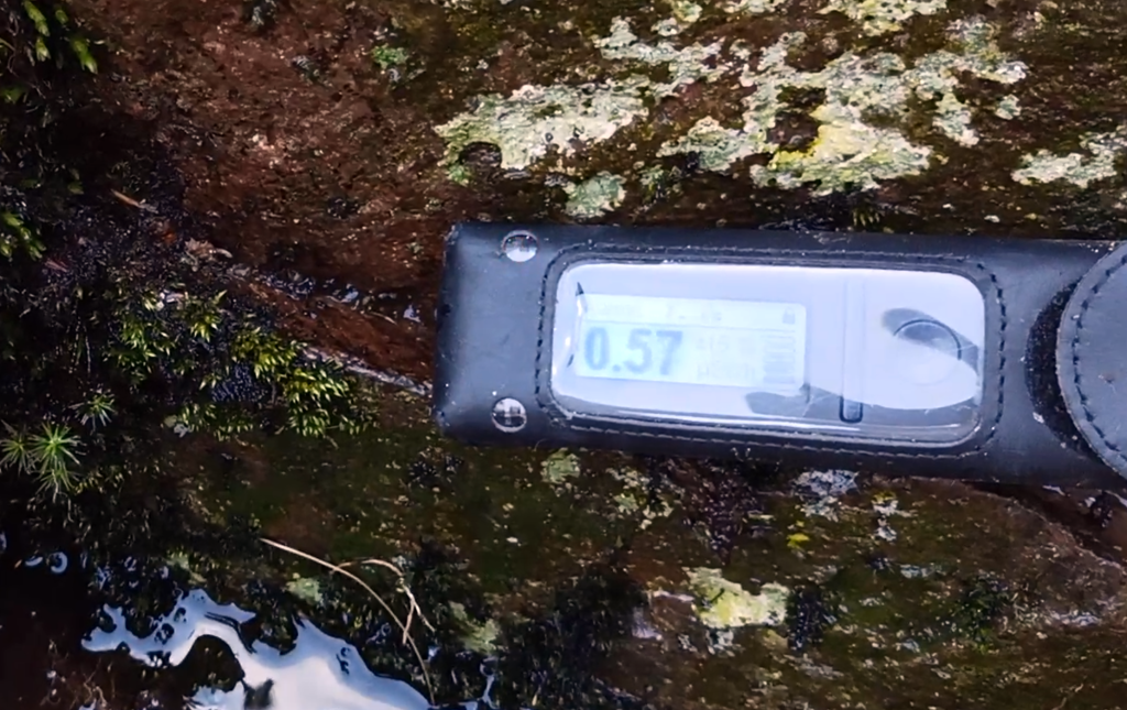 Uranium Mineralisation found at Linhope Spout