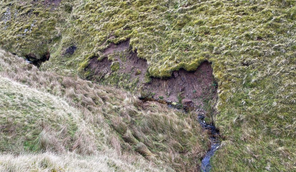 The angular unconformity at Canker Cleugh