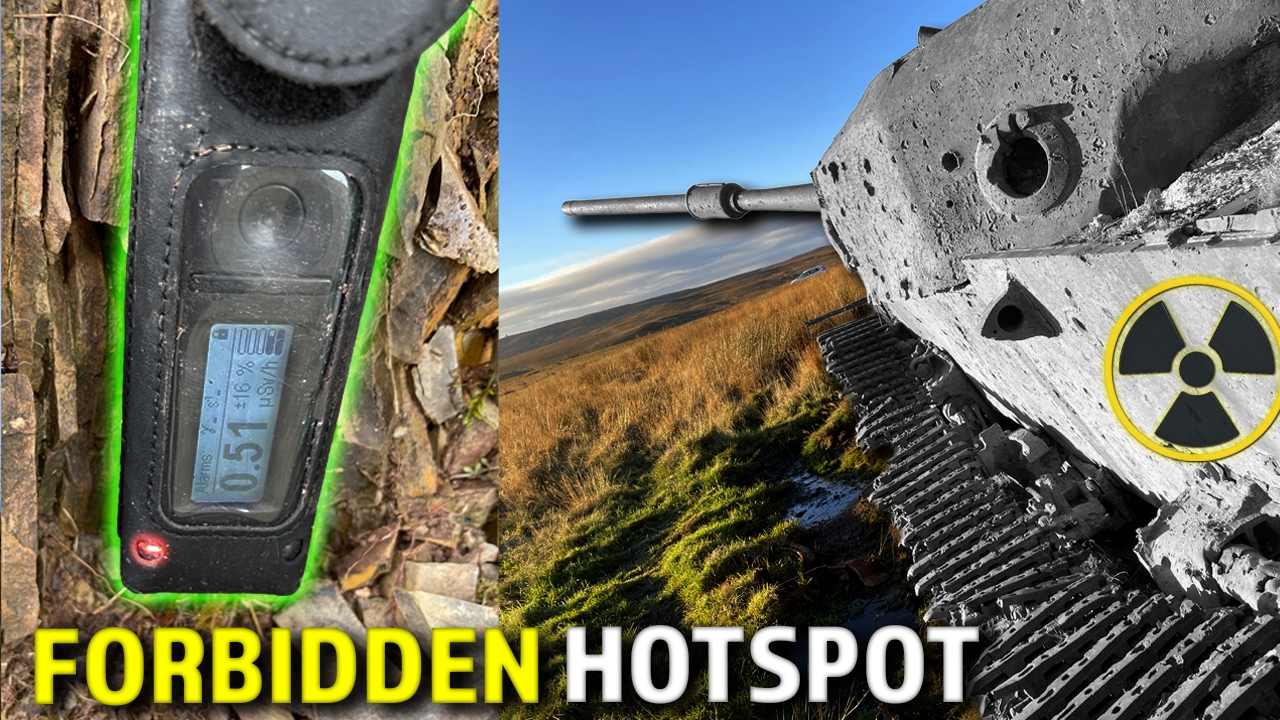 Uranium Hunting in a Military Zone: The Forbidden Radioactive Hotspot
