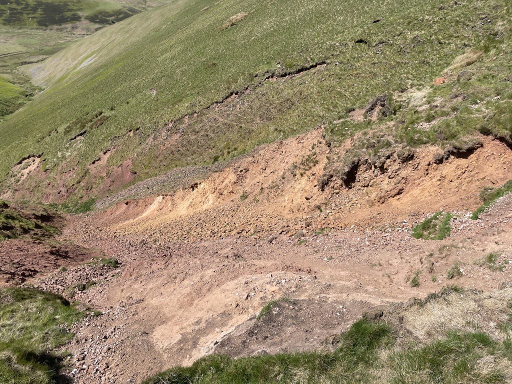 Gossanous Epithermal Roof of Yearning Cleugh