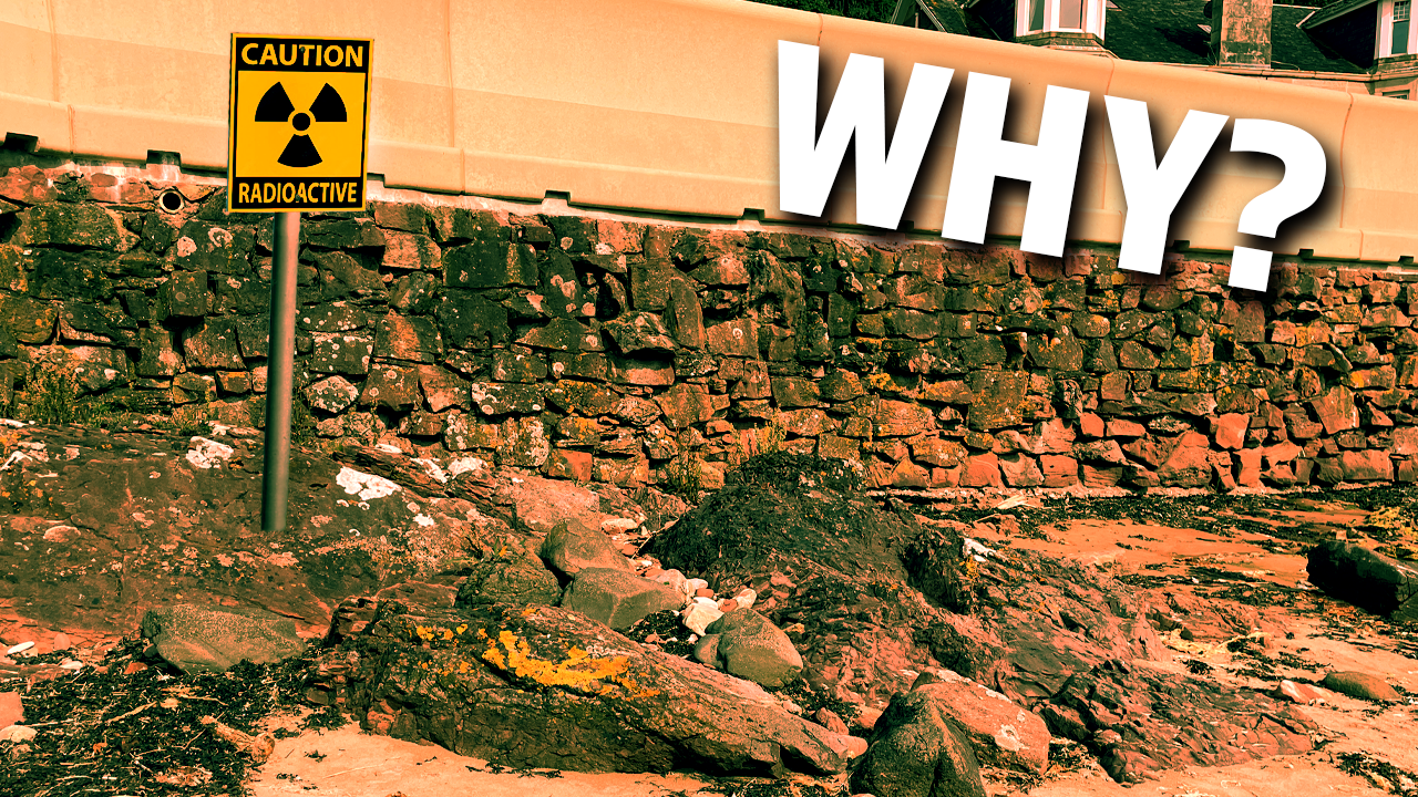 Why Is This Scottish Bay Radioactive? The Answer Was 400ft Above the Beach
